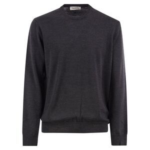 Premiata Men Merino Wool Crew-Neck Jumper